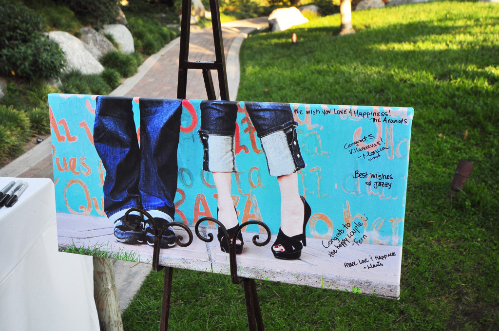 16×20 Engagement Signing Boards 16×20 Engagement Displays Custom size